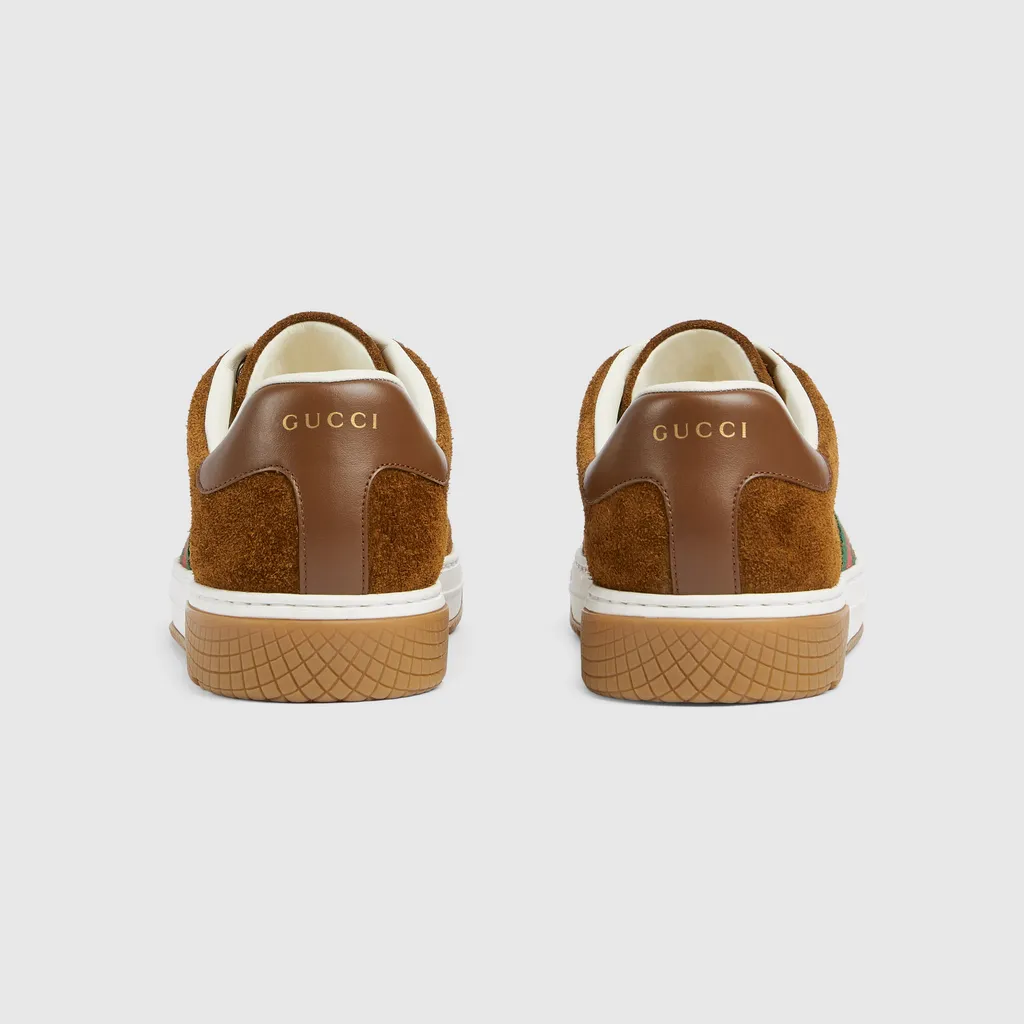 Gucci Ace Trainers With Web