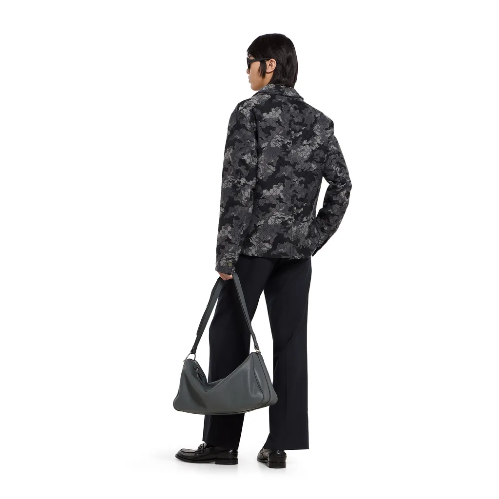 Gg Marbled Cotton Jacquard Jacket