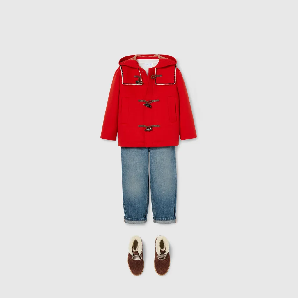 Children's Double Wool Coat