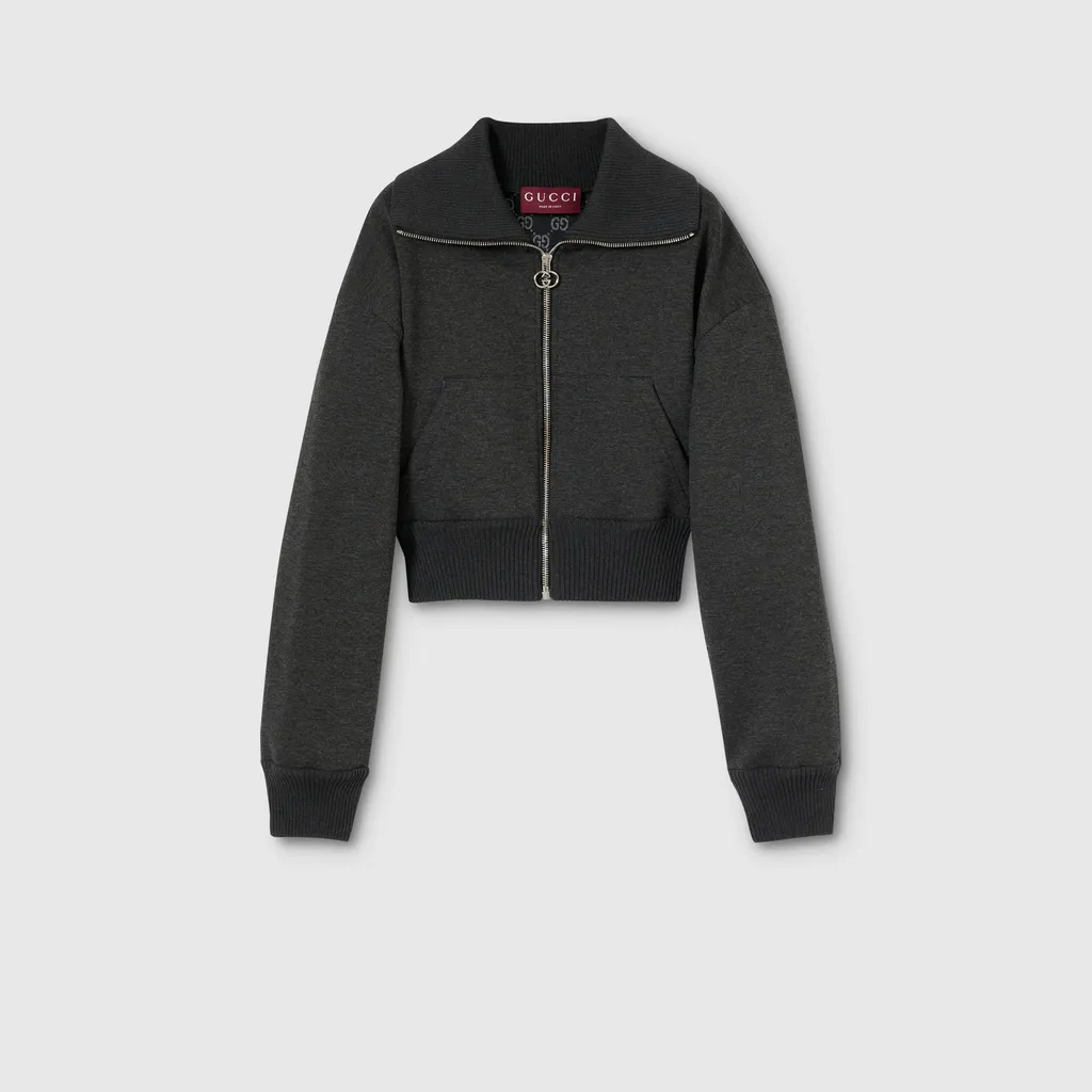 Double Jersey Zip Jacket