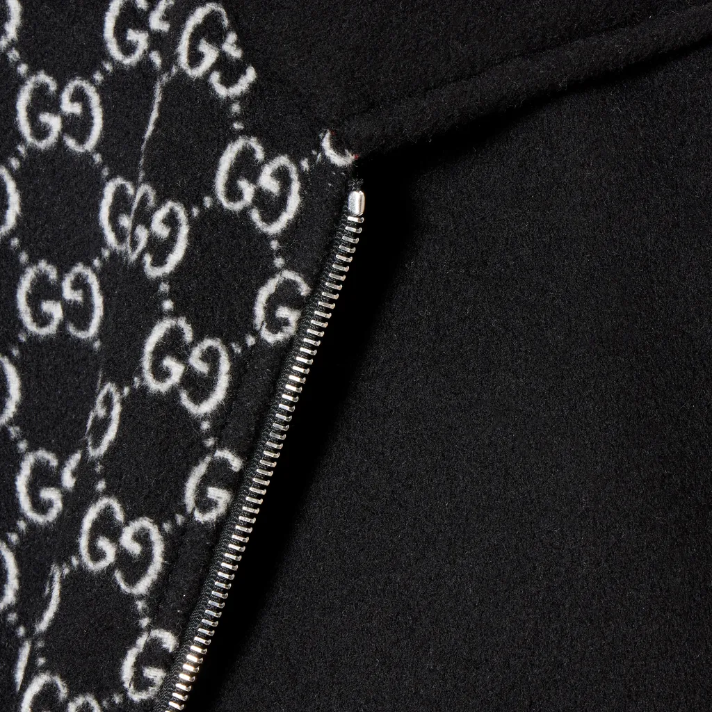 Silk Wool Bomber Jacket
