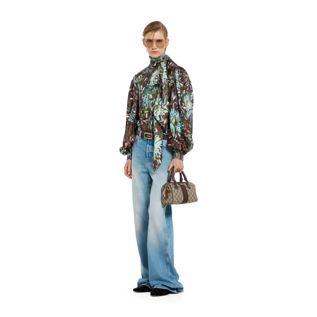 Ophidia Small Boston Bag