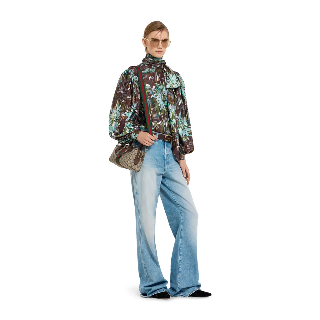 Ophidia Small Boston Bag