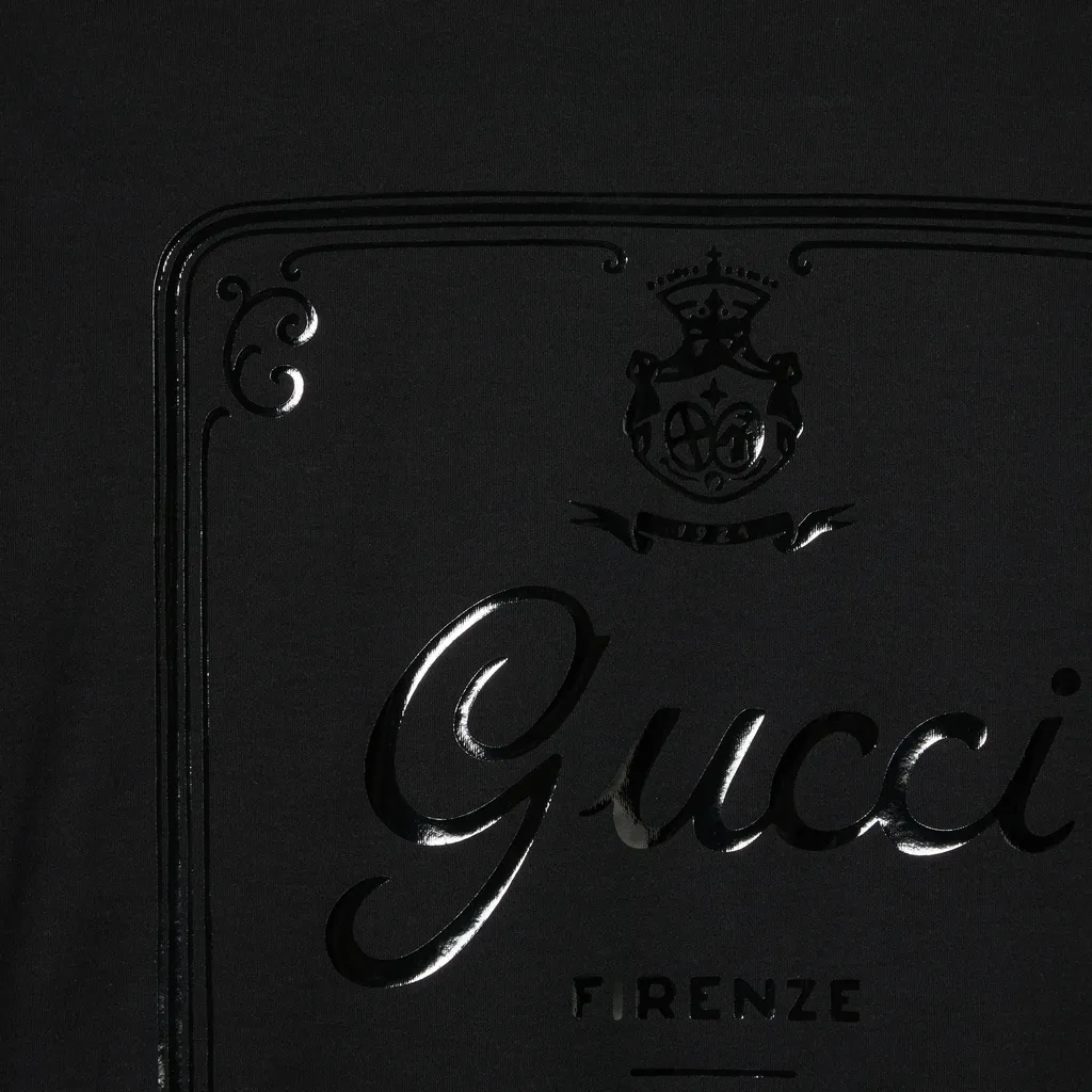 Soft Cotton Jersey T-Shirt With Print