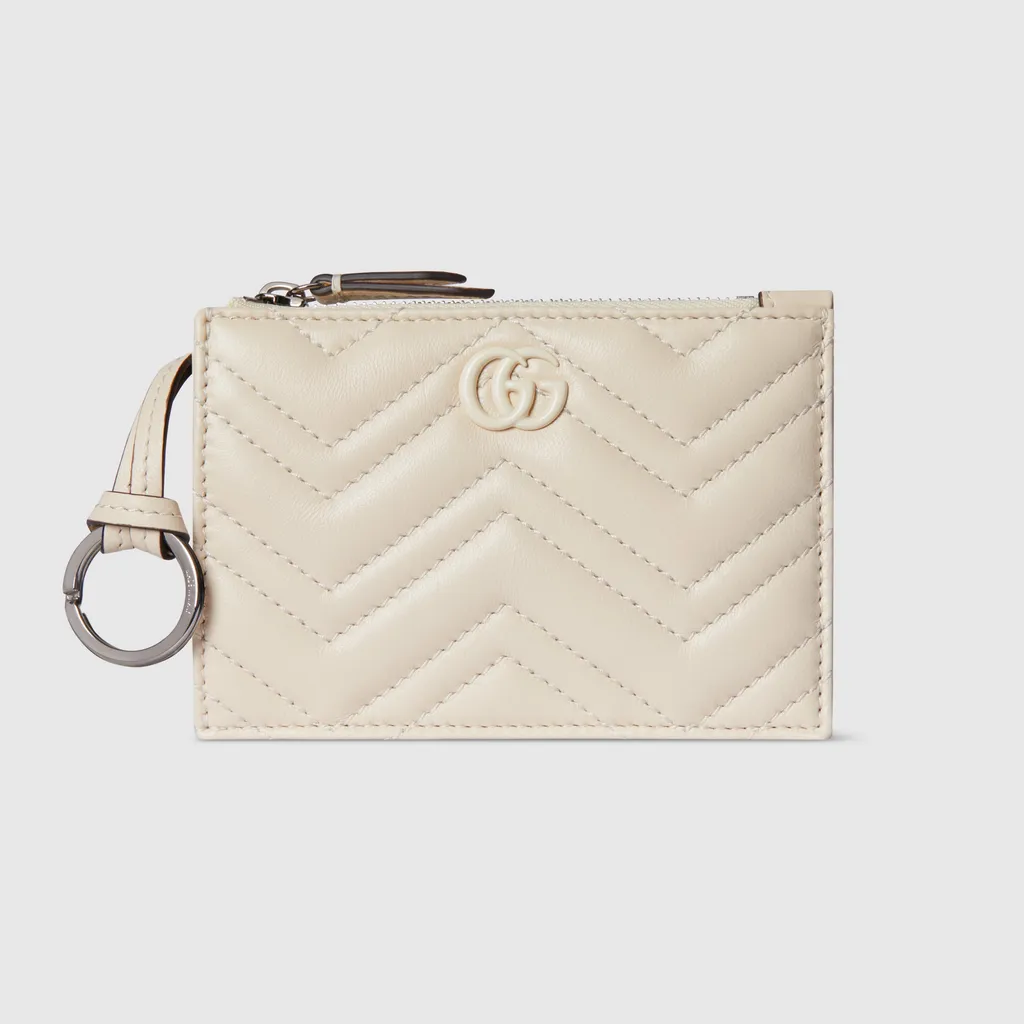 Gg Marmont Zip Key Pouch