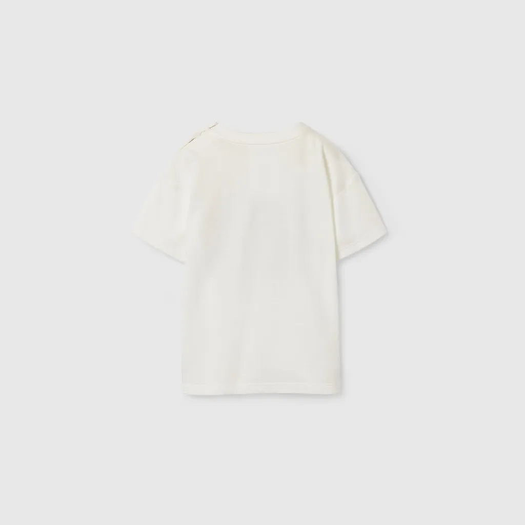 Baby Cotton T-Shirt With Print