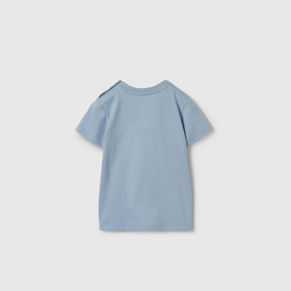 Baby Cotton T-Shirt With Print