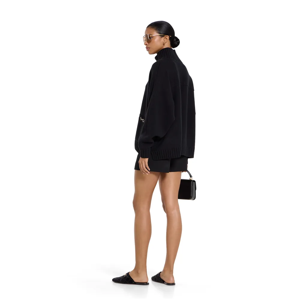 Wool Cashmere Jumper With Horsebit