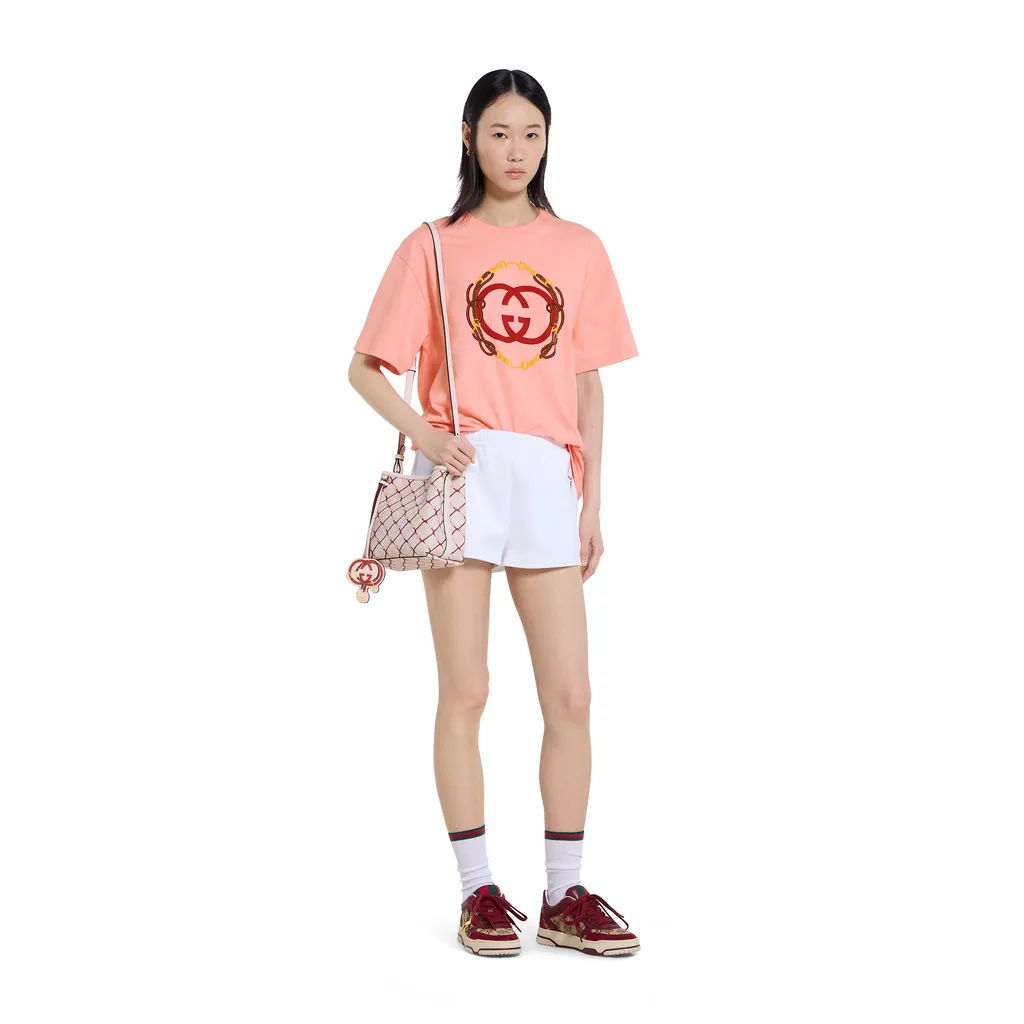 Gg Emblem Small Bucket Bag