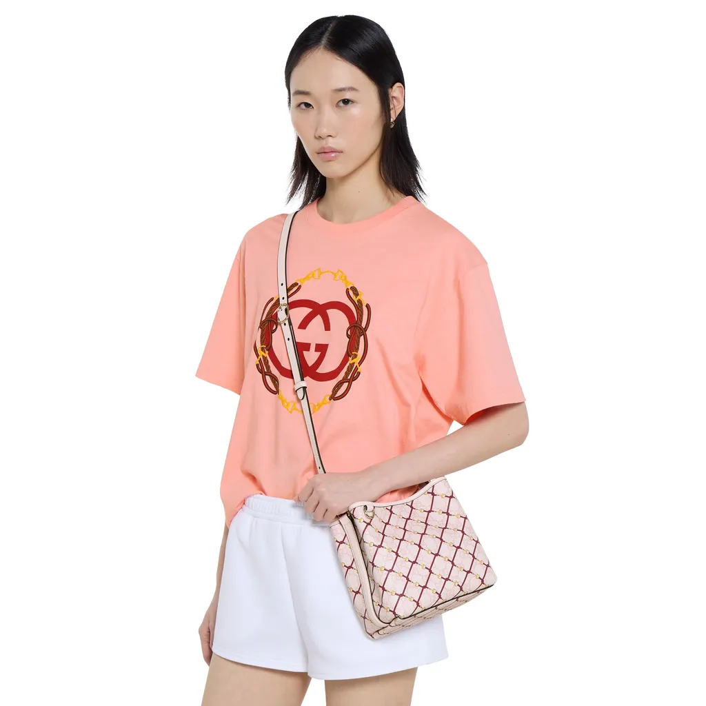 Gg Emblem Small Bucket Bag
