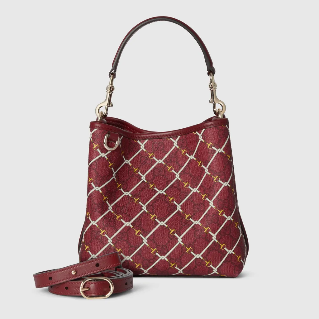 Gg Emblem Small Bucket Bag