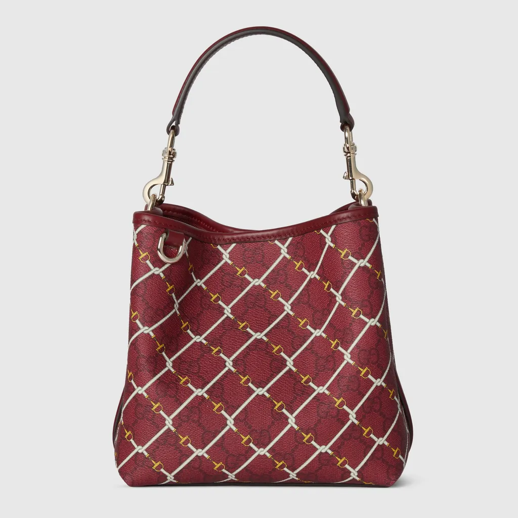 Gg Emblem Small Bucket Bag