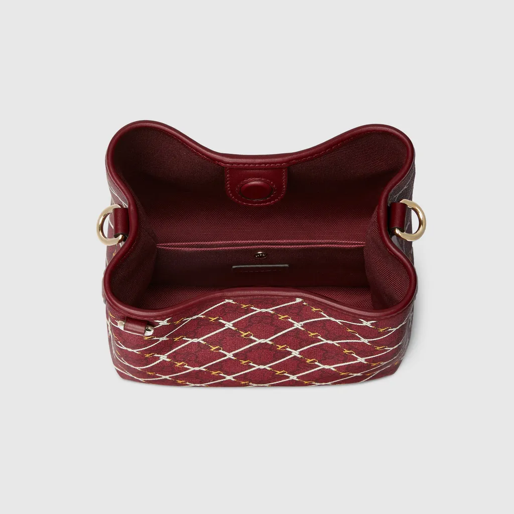 Gg Emblem Small Bucket Bag