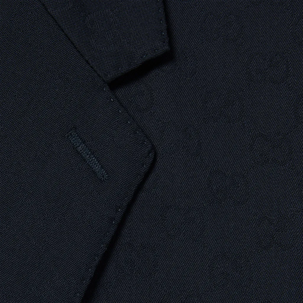 Gg Wool Jacquard Suit
