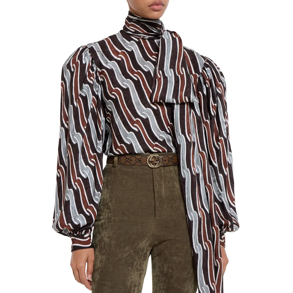 Belt With Interlocking G Buckle