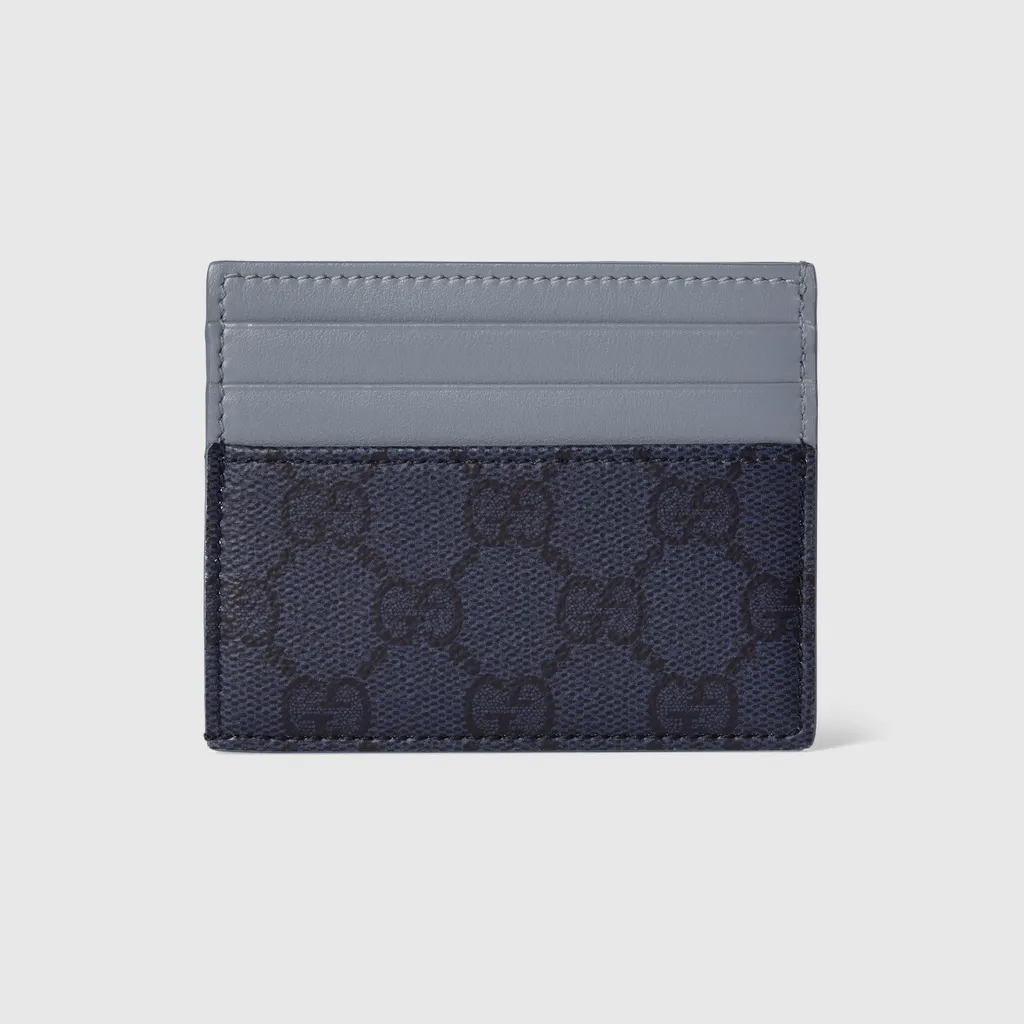 Dusty Blue Trim Gg Card Case