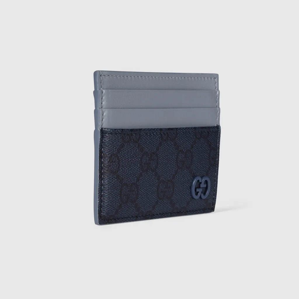 Dusty Blue Trim Gg Card Case