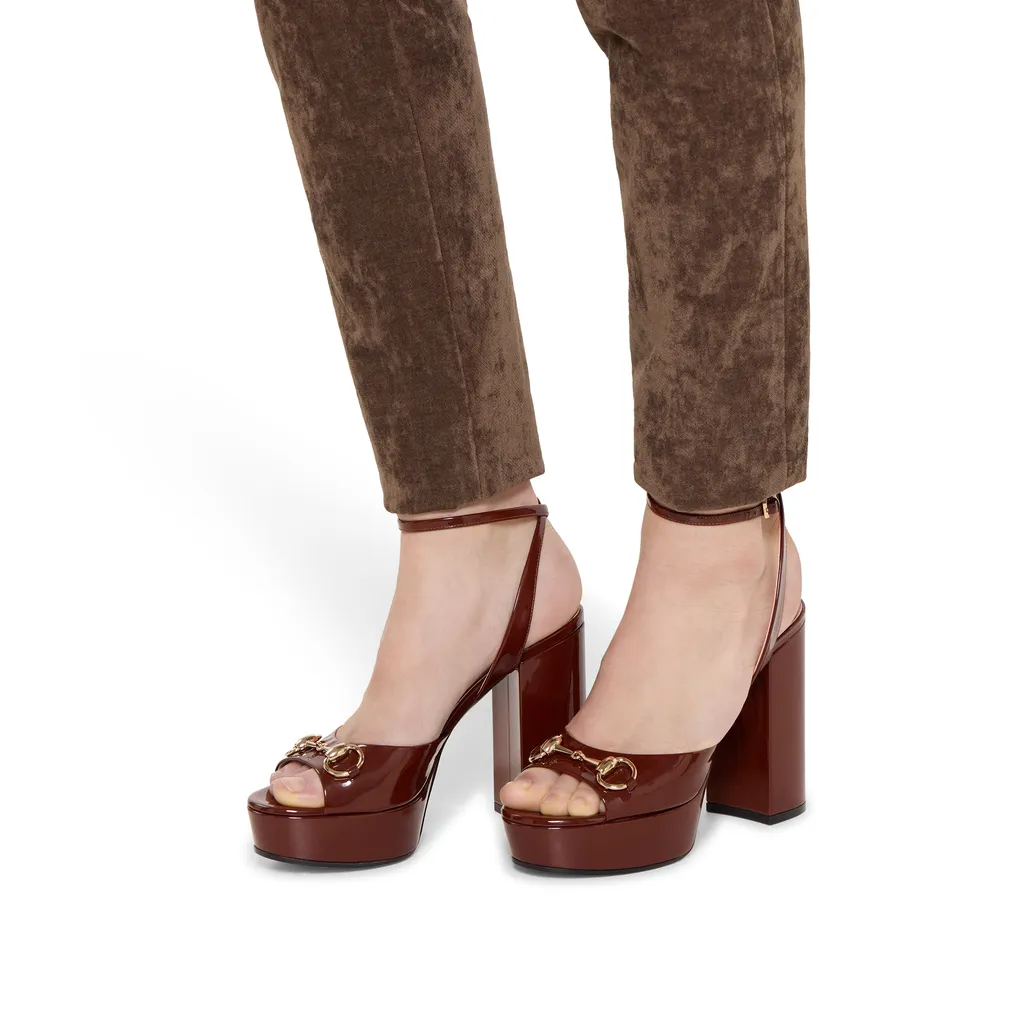 Horsebit Platform Sandal