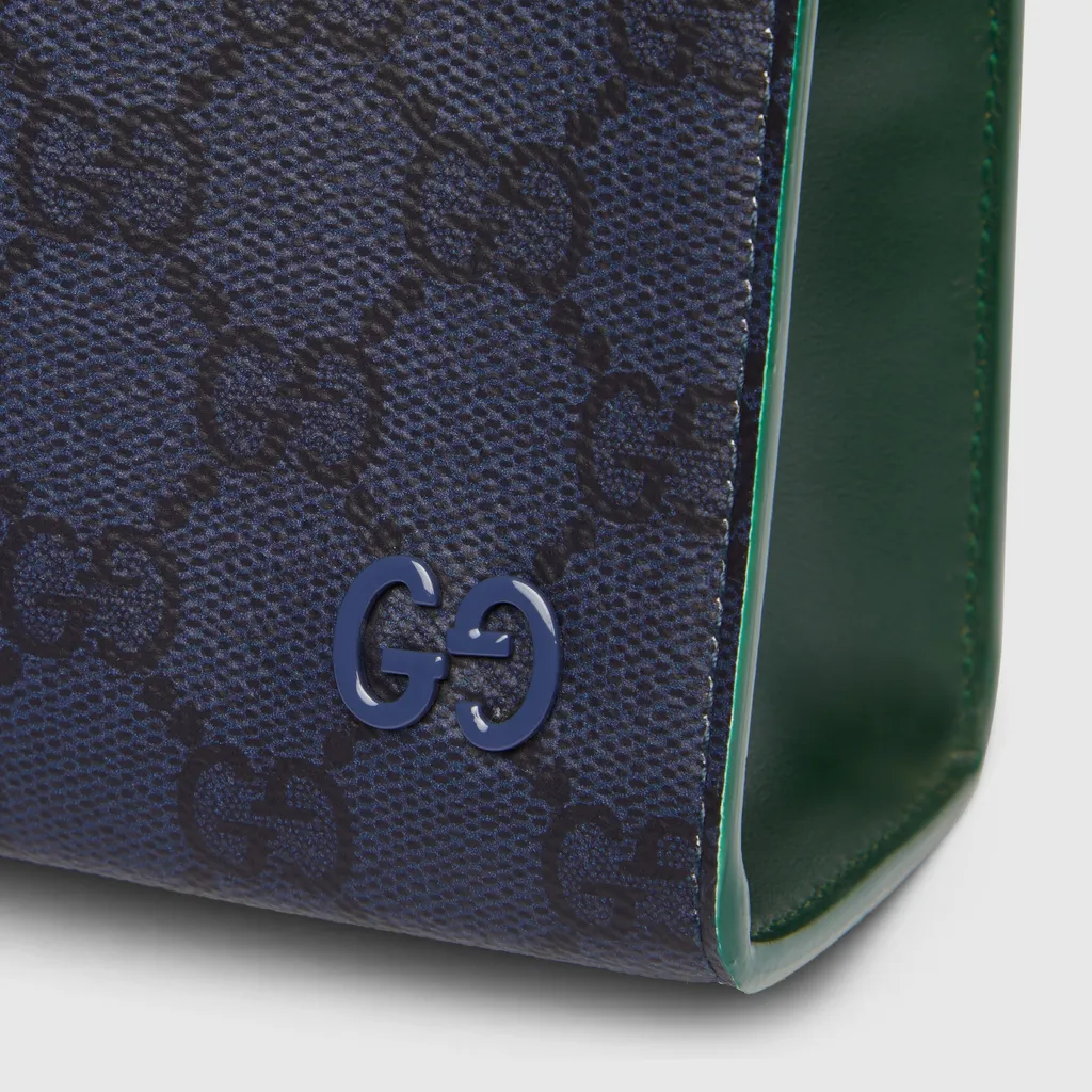 Green Trim Small Pouch