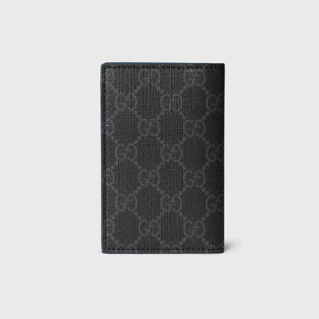 Blue Interior Gg Long Card Case