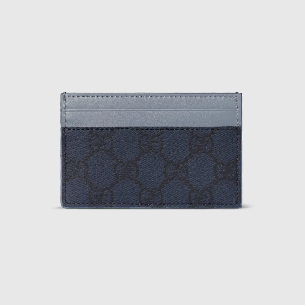 Dusty Blue Trim Gg Card Case