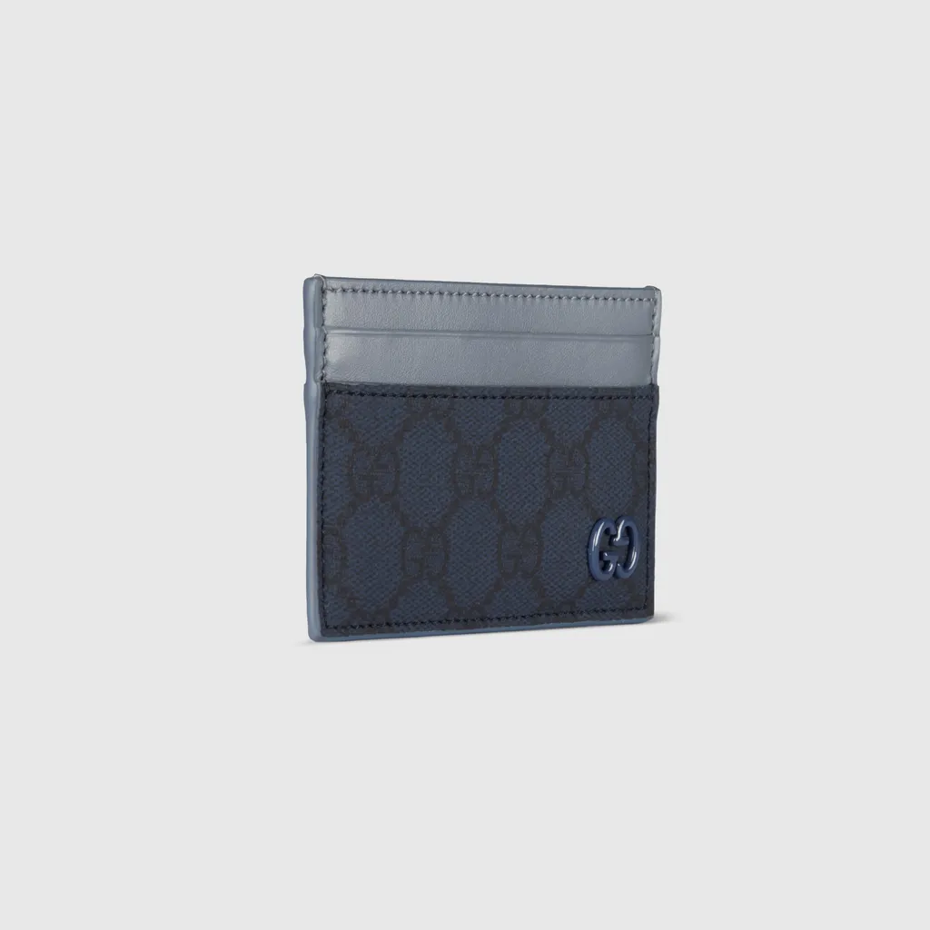 Dusty Blue Trim Gg Card Case