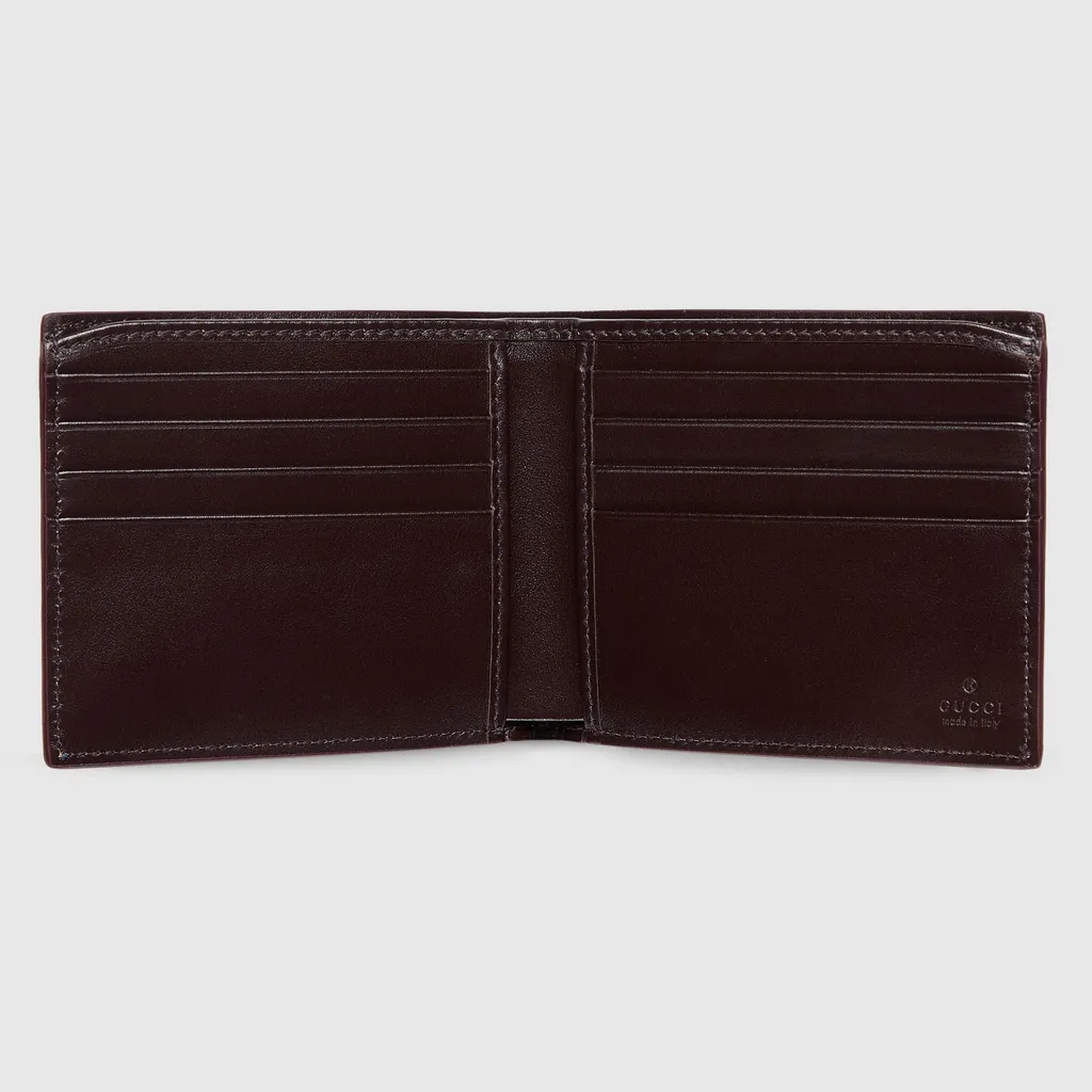 Bordeaux Interior Gg Bi-Fold Wallet