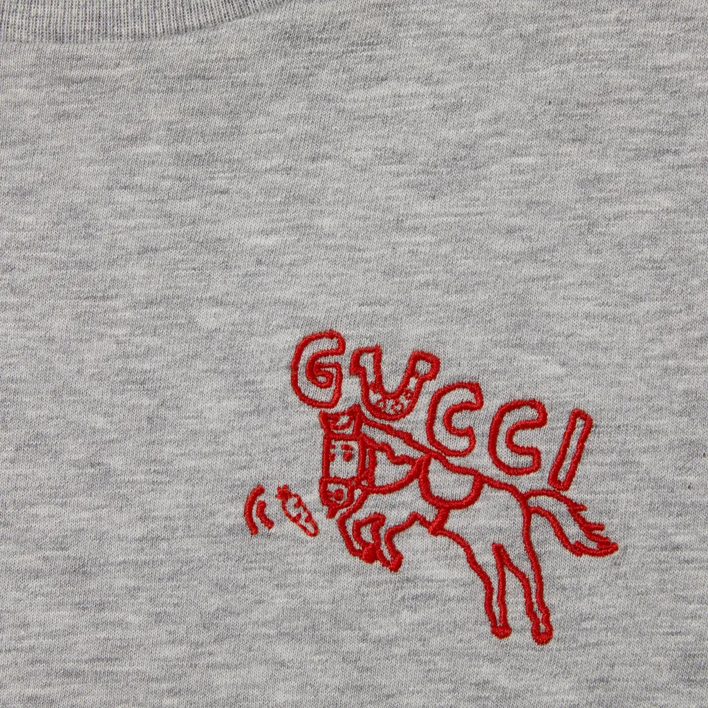 Children's Cotton T-Shirt With Embroidery