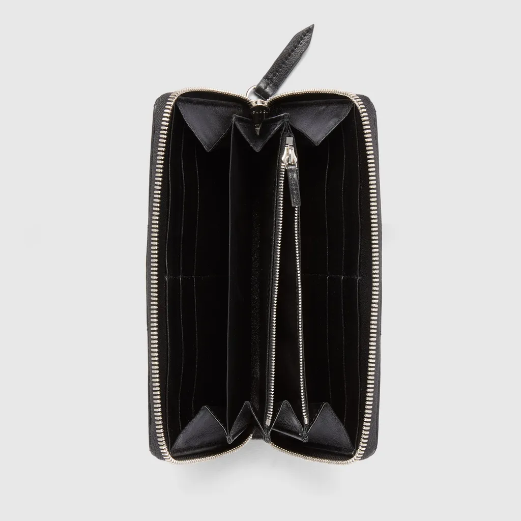 Gg Marmont Zip Around Wallet