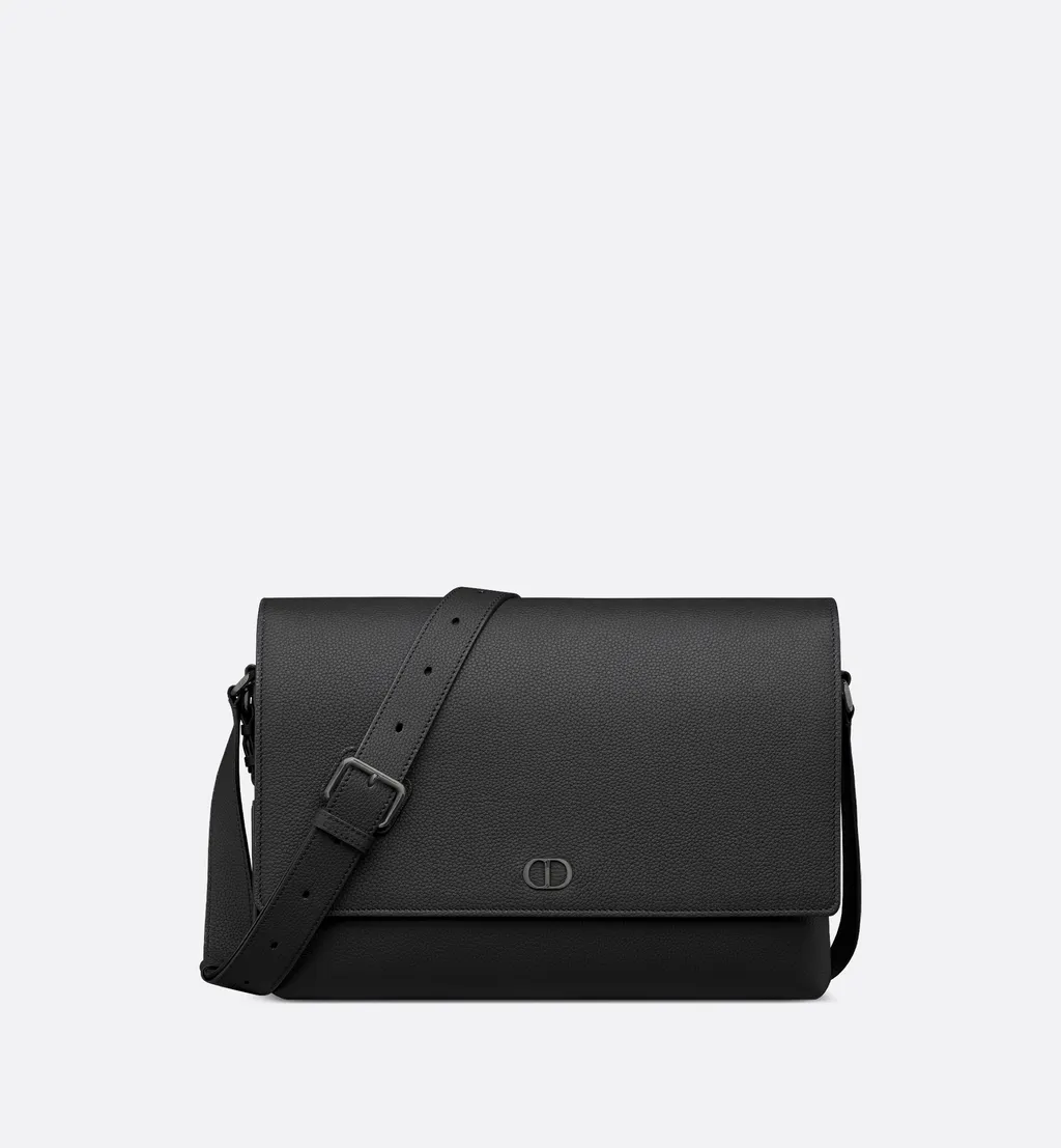 Cd Icon Messenger Bag With Flap