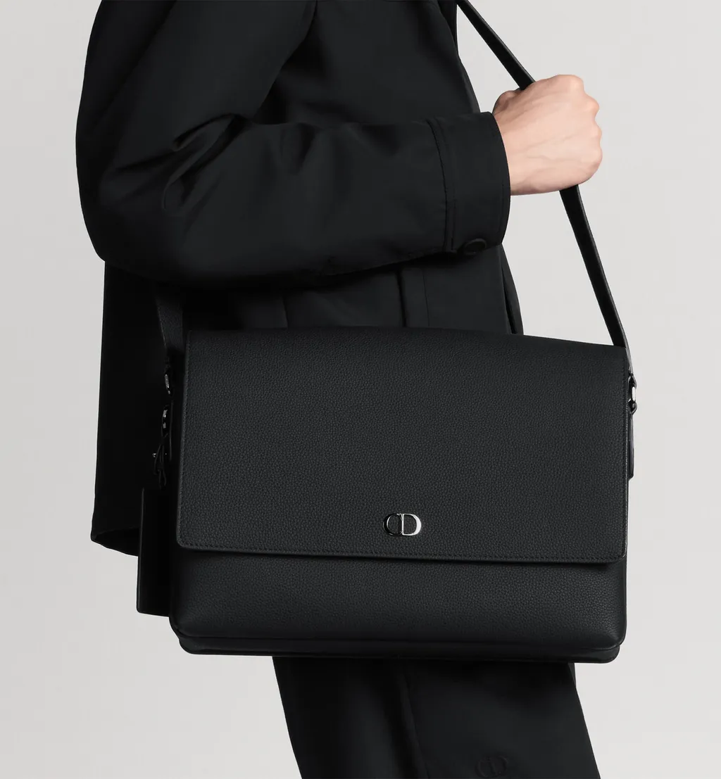 Cd Icon Messenger Bag With Flap