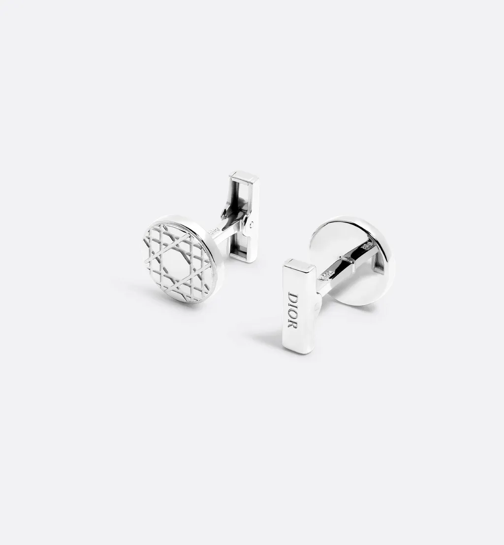 Dior Icons Cannage Cufflinks