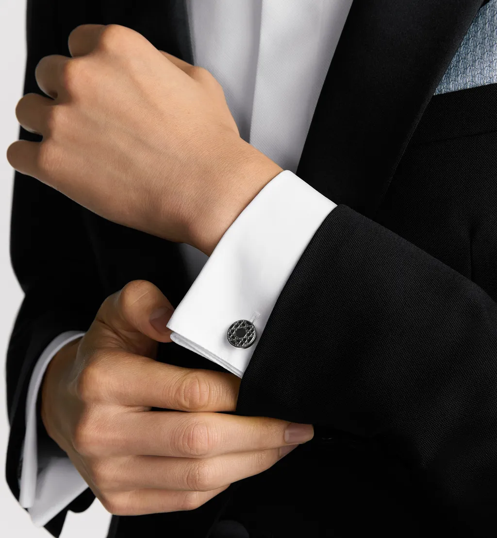 Dior Icons Cannage Cufflinks