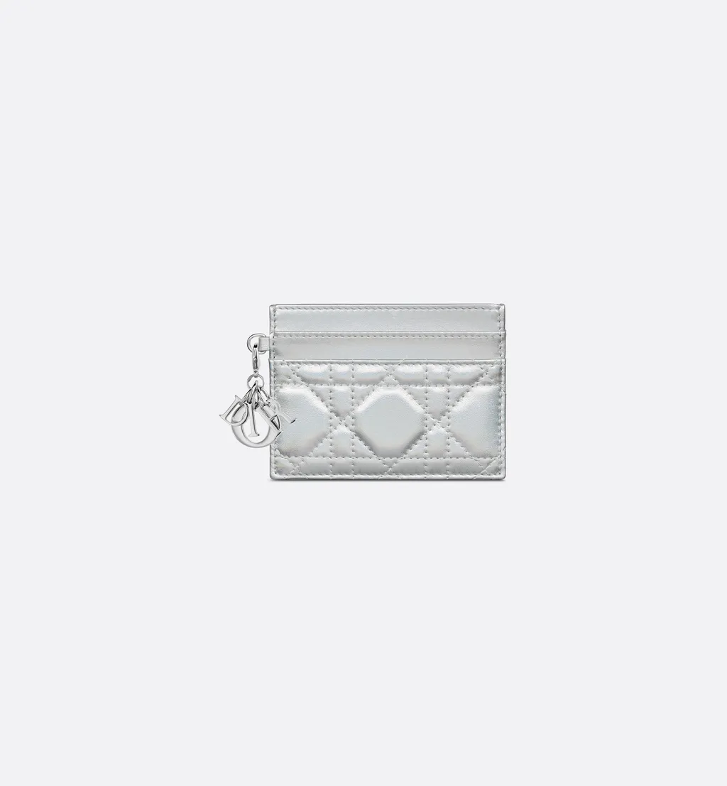 Lady Dior Freesia Card Holder