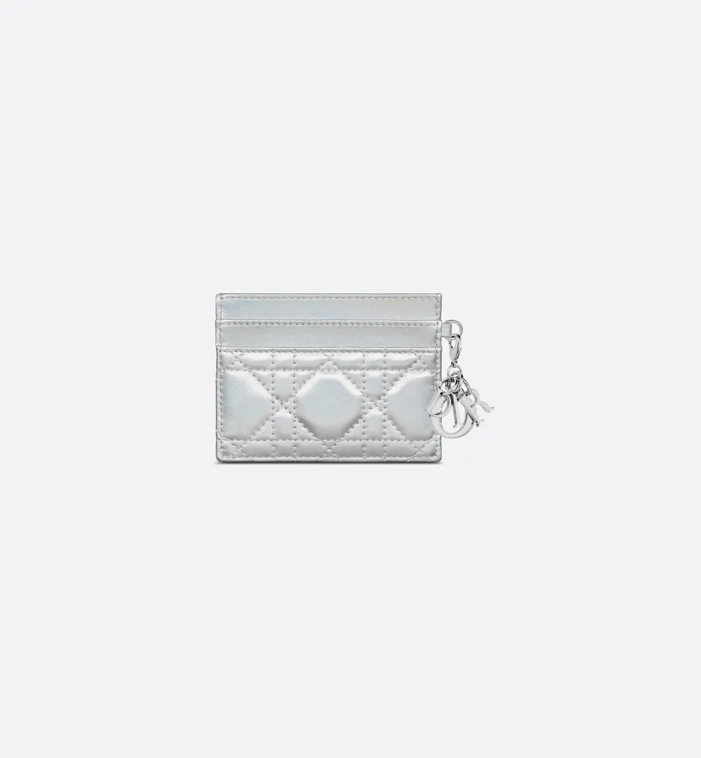 Lady Dior Freesia Card Holder