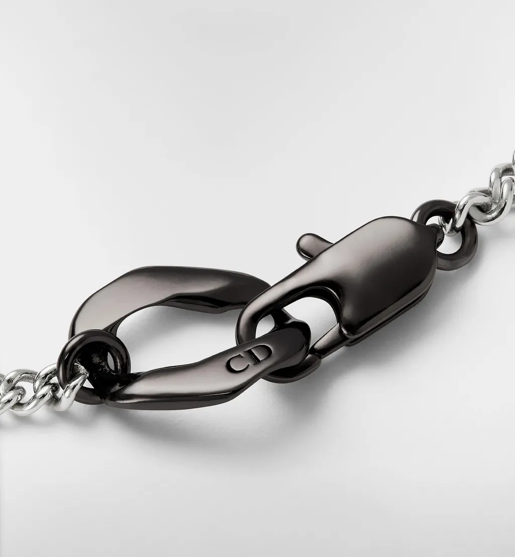 Dior Contrast Chain Link Bracelet