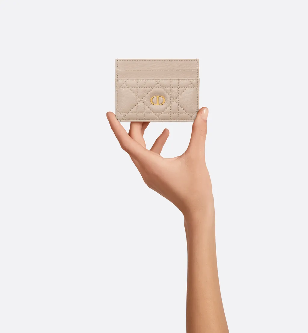 Dior Caro Freesia Card Holder