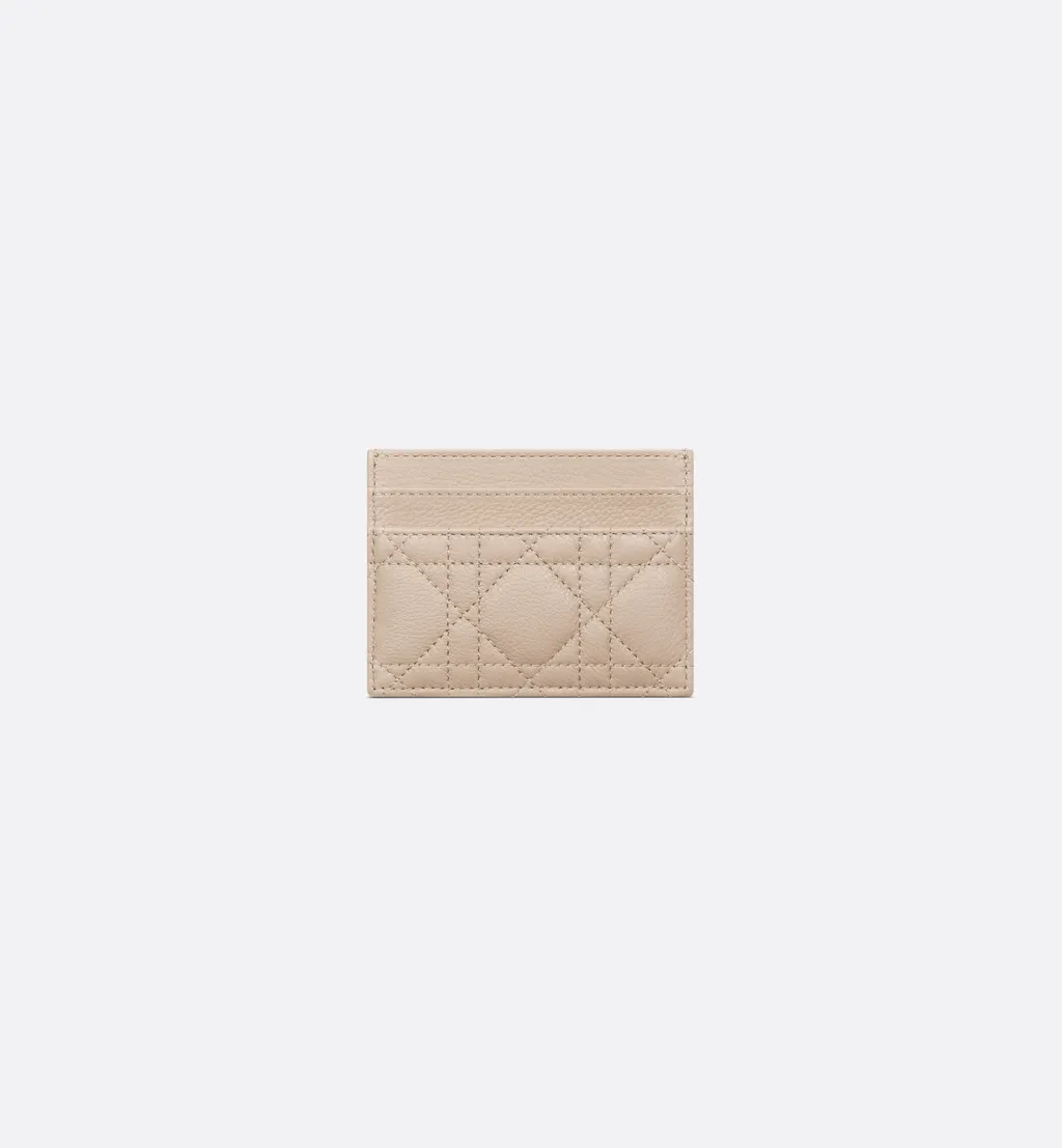 Dior Caro Freesia Card Holder