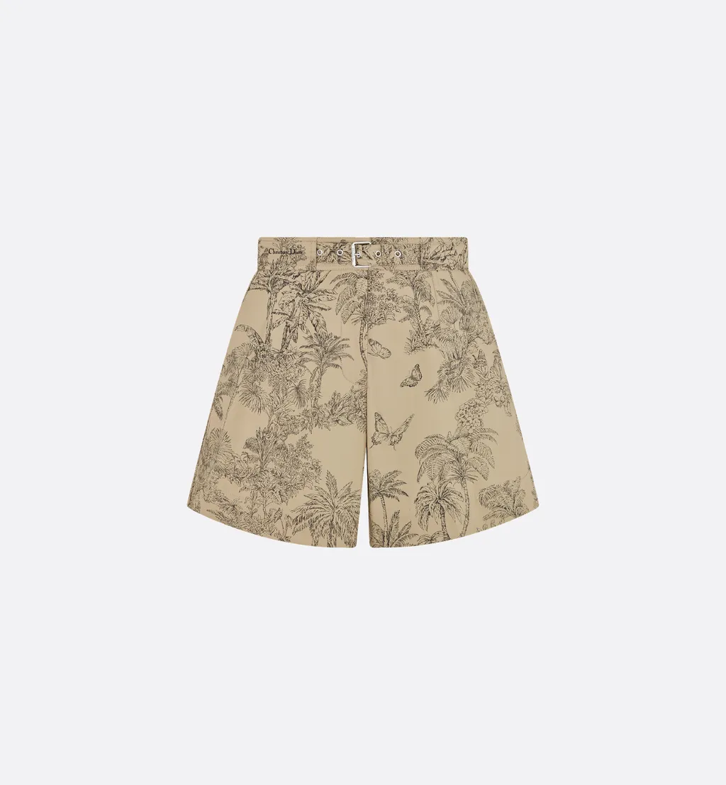 Dioriviera Belted Shorts