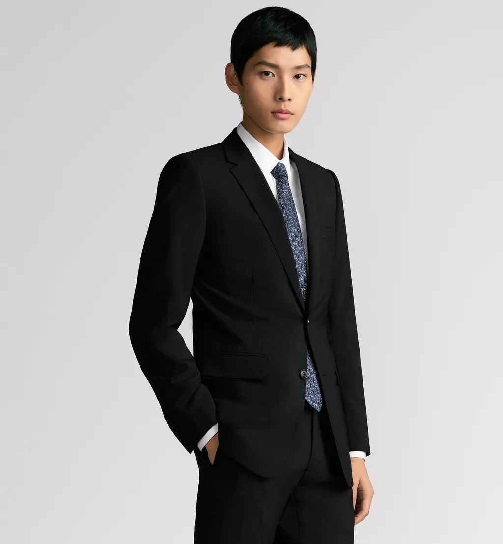 Dior Oblique Pixel Tie