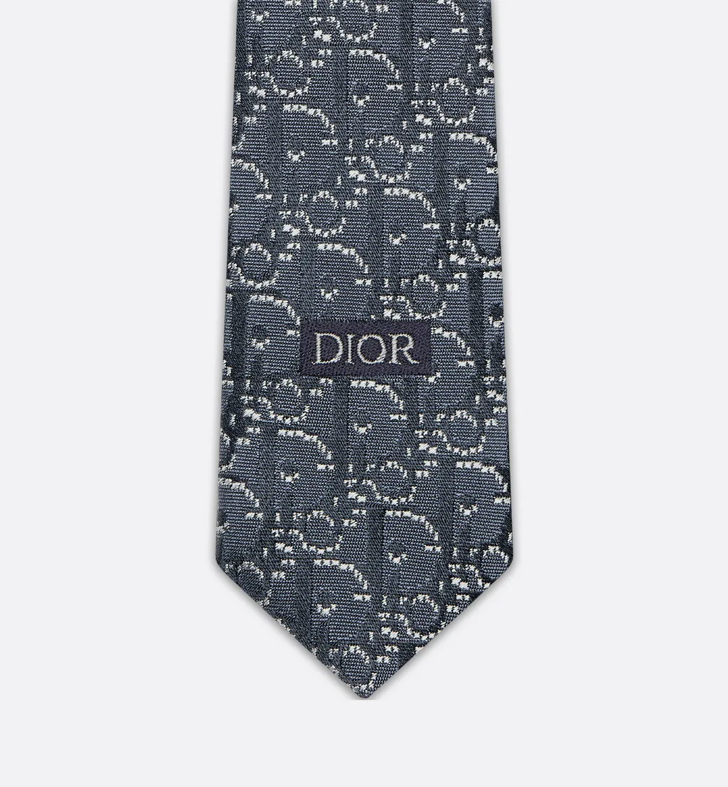 Dior Oblique Pixel Tie