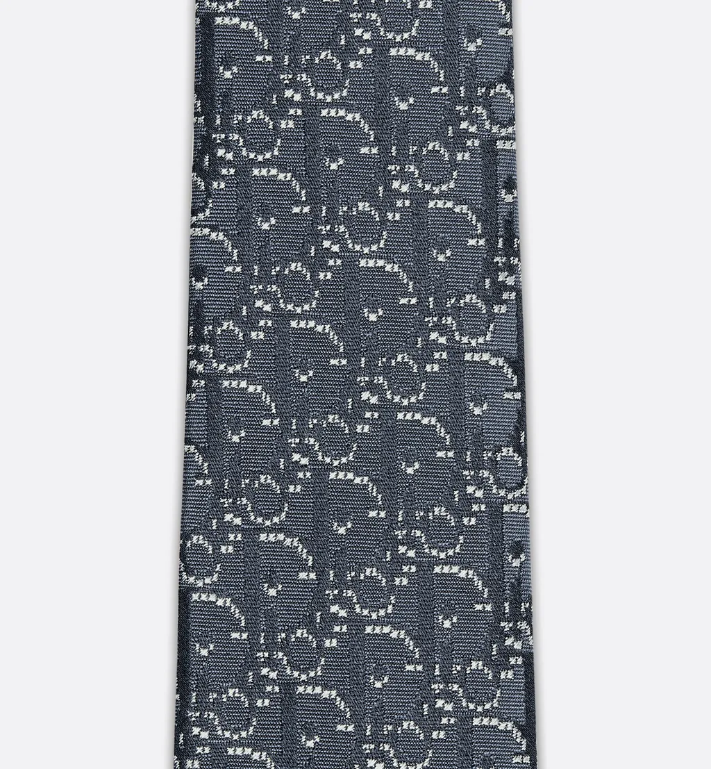 Dior Oblique Pixel Tie