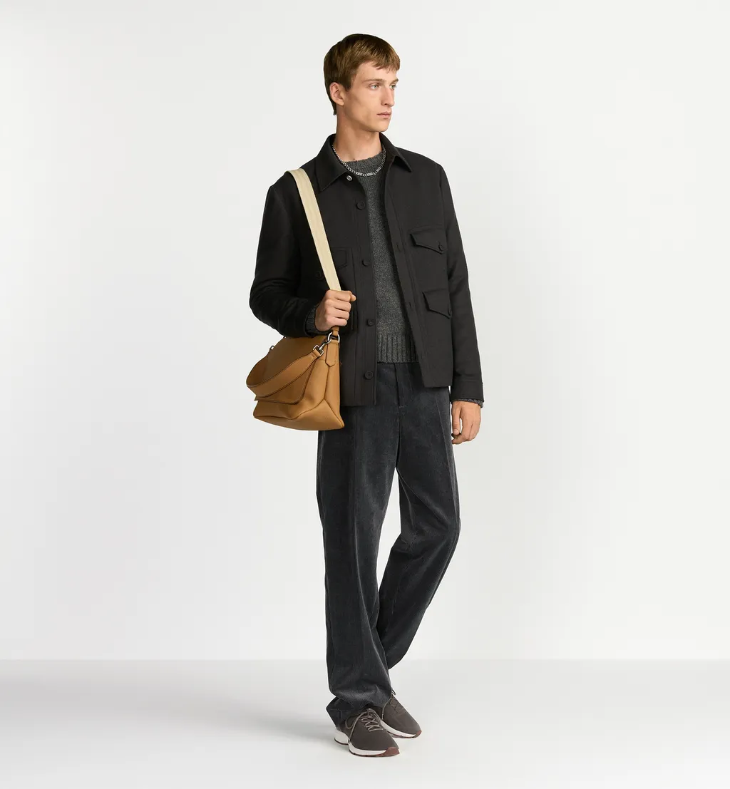 Dior Privé Messenger Bag With Flap