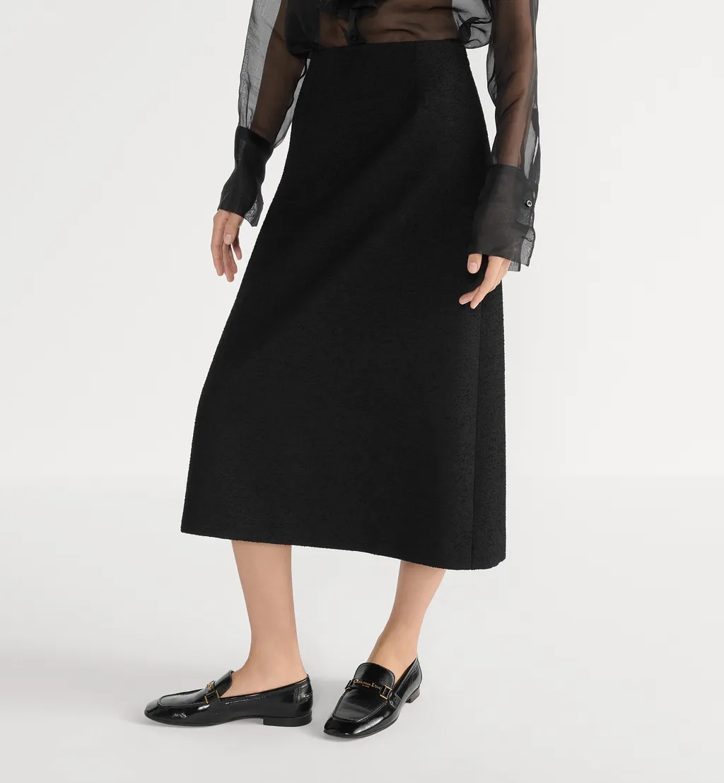 Mid-Length Flared Skirt