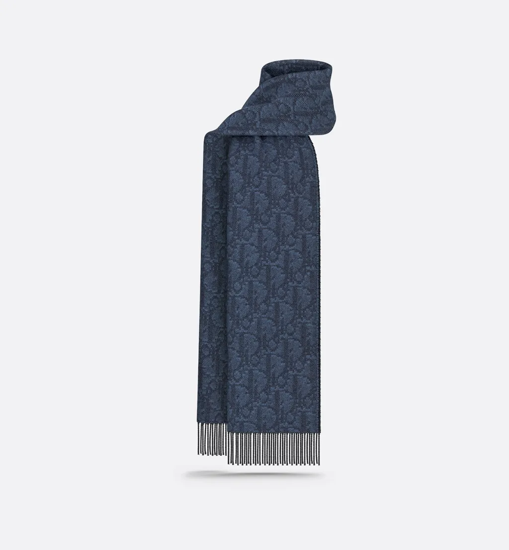 Dior Oblique Double-Sided Scarf