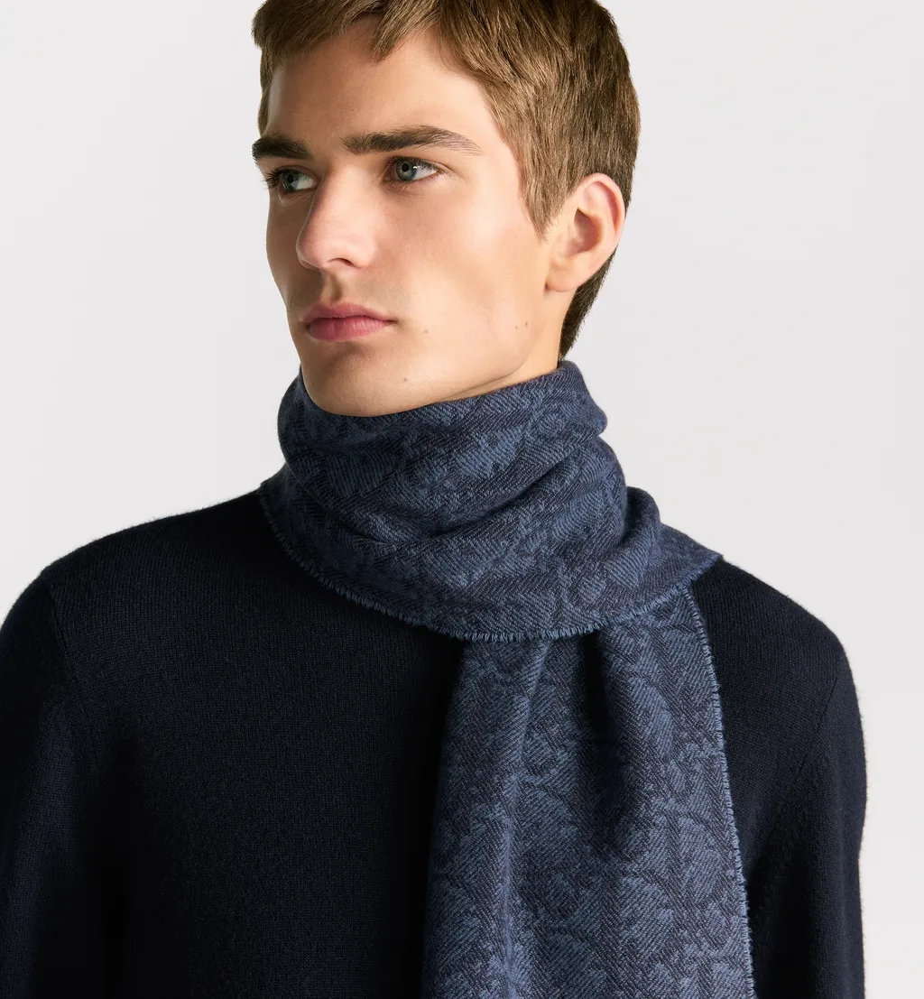 Dior Oblique Double-Sided Scarf