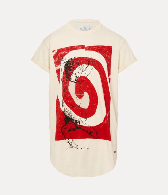 Swirl Longline T-Shirt