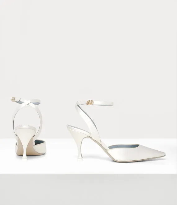 Pin Heel Point Slingback Shoe