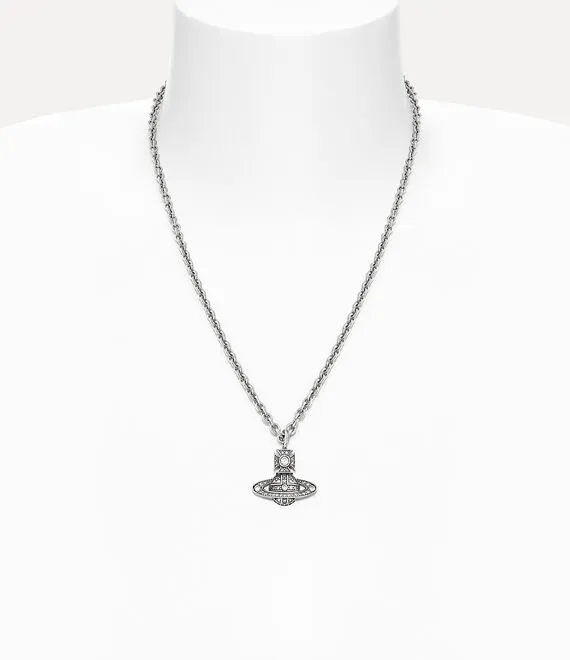 Man. Carmelo Bas Relief Pendant Necklace