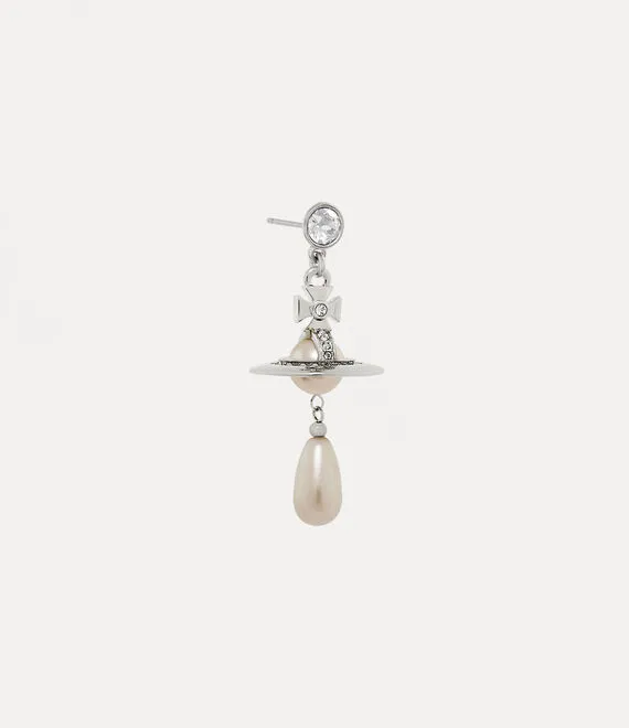 Man. Pearl Drop Single Earring